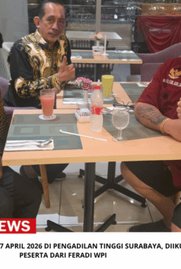 Sumpah Advokat 17 April 2026 Di Pengadilan Tinggi Surabaya, Diikuti 5 Peserta Dari FERADI WPI