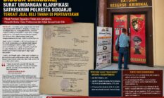 SURAT KLARIFIKASI TANPA PELAPOR? Polemik Jual Beli Tanah di Sidoarjo Seret Nama Satreskrim Polresta Sidoarjo