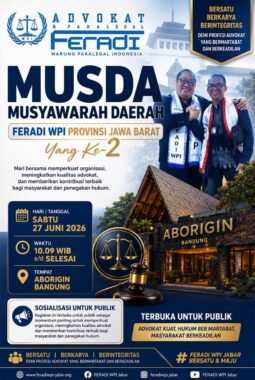 MUSDA ke II, DPD FERADI WPI Jawa Barat di Bawah Kepemimpinan H. Adang Bahrowi S, S.H., CH., CHT., C.PFW., C.MDF., C.JKJ. Ketua DPD FERADI WPI Jawa Barat