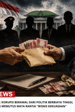 Ketua Umum GNTP: Korupsi Berawal dari Politik Berbiaya Tinggi, Negara Harus Memutus Mata Rantai “Bisnis Kekuasaan”