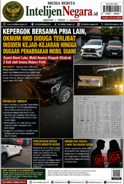 Kepergok Bersama Pria Lain, Oknum HRD Diduga Terlibat Insiden Kejar-kejaran hingga Dugaan Penabrakan Mobil Suami