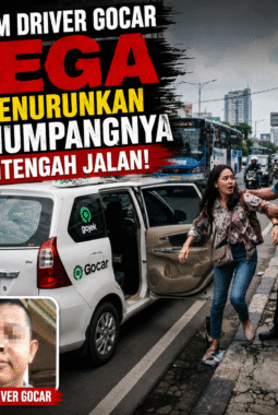 Oknum Driver Gocar Tega!! Menurunkan Penumpangnya Di Tengah Jalan
