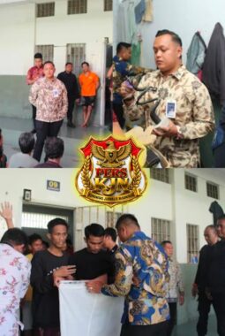Lawan Narkoba, Rutan Kelas I Surabaya Gelar Operasi Penggeledahan Blok Hunian
