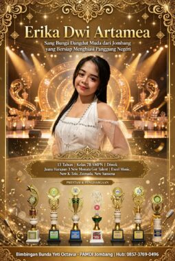 Erika Dwi Artamea: Sang Bunga Dangdut Muda dari Jombang yang Bersiap Menghiasi Panggung Negeri
