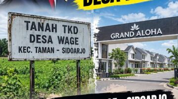 TANAH TKD WAGE DIPERTANYAKAN, GRAND ALOHA BERDIRI DI ATAS LAHAN YANG DIDUGA ASET DESA