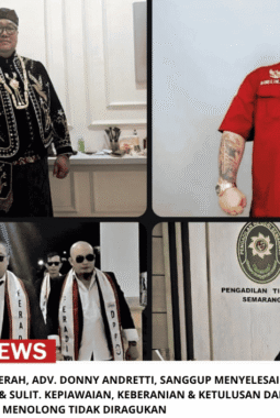 Ketika yang lain menyerah, Adv. Donny Andretti, sanggup menyelesaikan Perkara Hukum Rumit & Sulit. Kepiawaian, Keberanian & Ketulusan dalam Menolong Tidak Diragukan