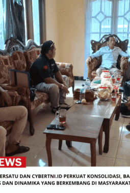Kesatria Jawa Bersatu dan CyberTNI.id Perkuat Konsolidasi, Bahas Isu Strategis dan Dinamika yang Berkembang di Masyarakat