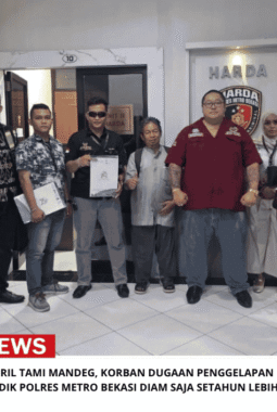 Viral! Aduan Polisi Hairil Tami Mandeg, Korban dugaan Penggelapan Curhat ke Publik: “Penyidik Polres Metro Bekasi Diam Saja Setahun Lebih”