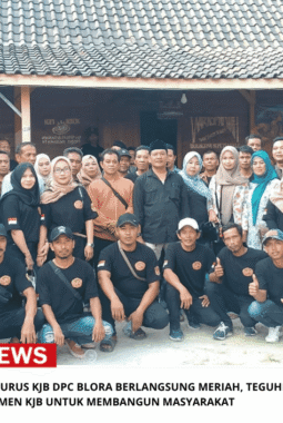 Pengukuhan Pengurus KJB DPC Blora Berlangsung Meriah, Teguhkan Komitmen KJB untuk Membangun Masyarakat