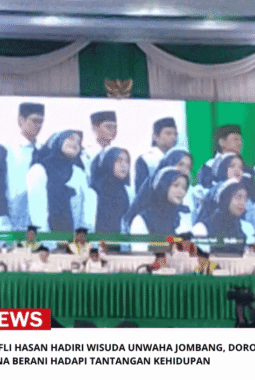 Menko Pangan Zulkifli Hasan Hadiri Wisuda UNWAHA Jombang, Dorong 600 Sarjana Berani Hadapi Tantangan Kehidupan